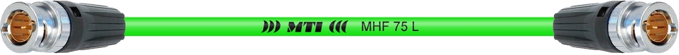 MTI BNC 75 Ohm PRO  Coax-Kabel - L: 5,0 m Neutrik