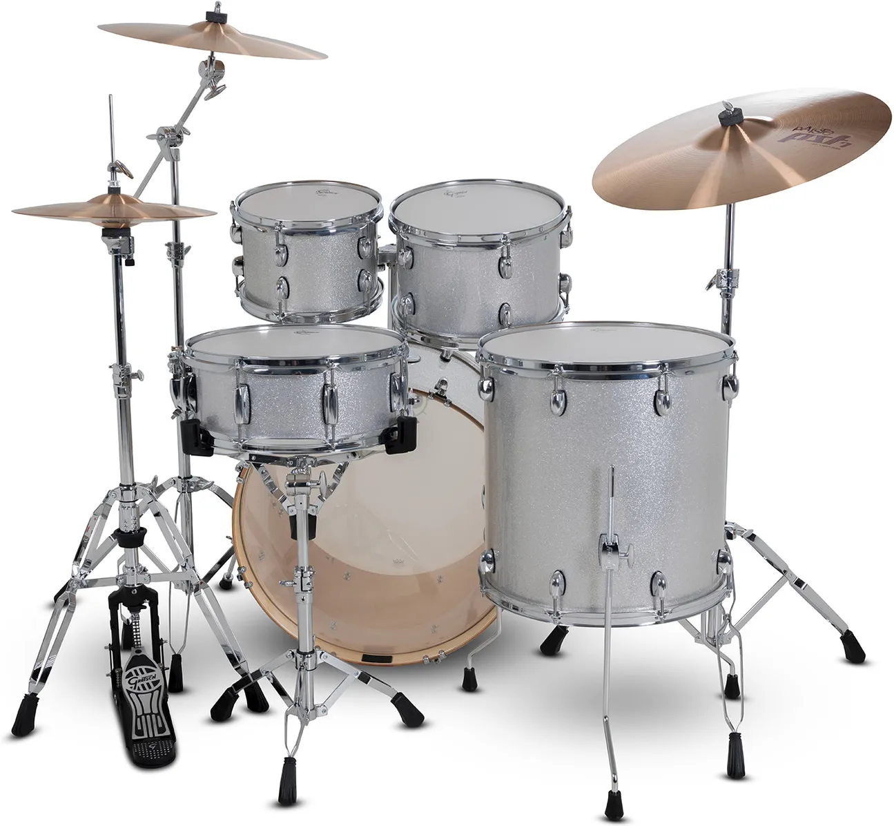 Gretsch GR815.068 Catalina Maple Shell Pack - Silver Sparkle (10"/12"/16"/22"/14"x,56") – Bild 4