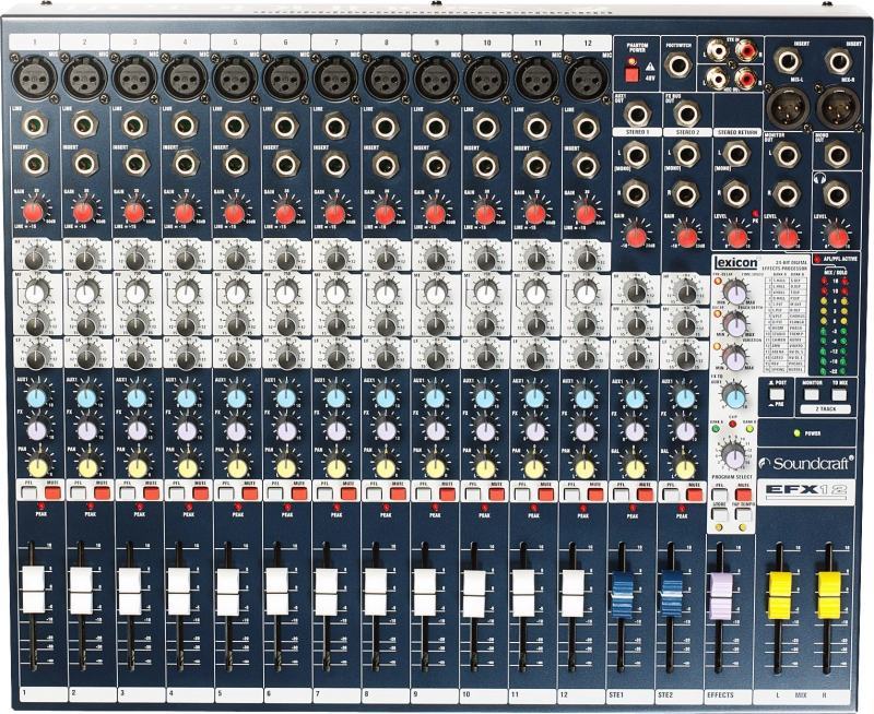 Soundcraft EFX12 – Bild 1