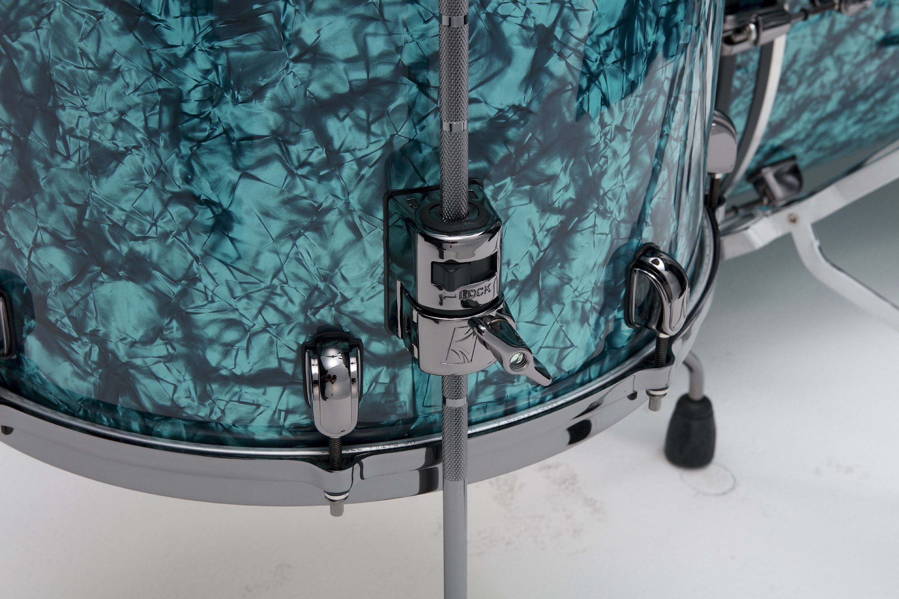 Tama MR42TZBNS-TQP Starclassic Maple Shell Set 4tlg. - Turquoise Pearl/Black Nickel – Bild 7