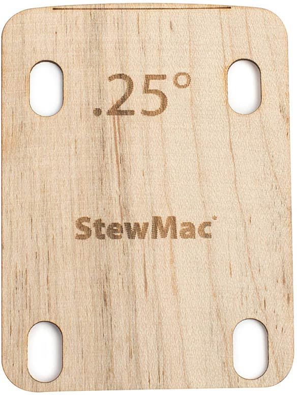 StewMac SM2135-025 Neck Shim 0,25° StewMac SM2135-025 Neck Shim 0,25°
