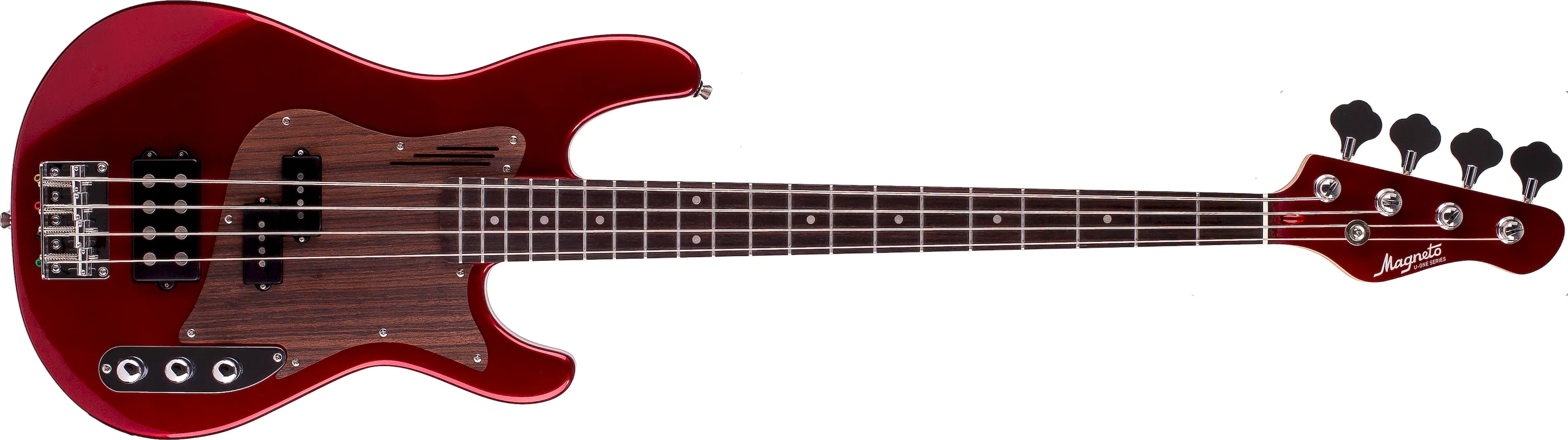 Magneto Topaz Bass Candy Apple Red