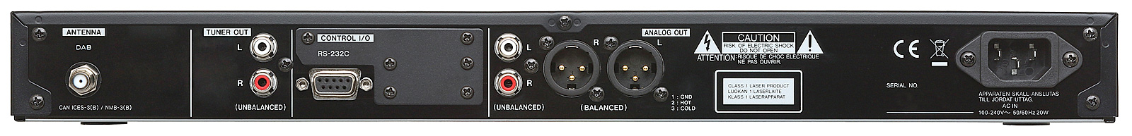 Tascam CD-400U DAB – Bild 2