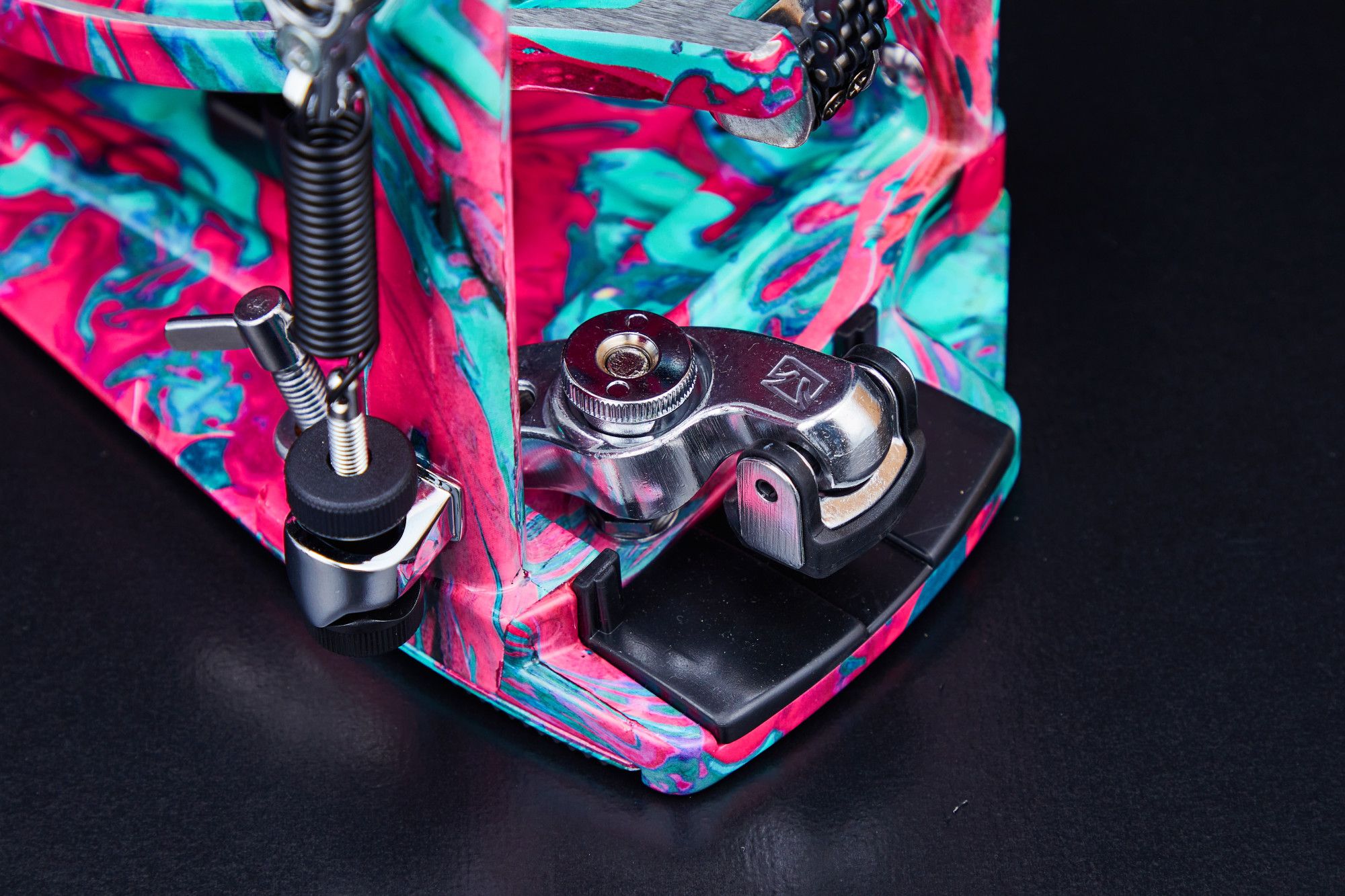 Tama HP900PMCS Iron Cobra Power Glide Single Pedal - Marble Coral Swirl – Bild 4