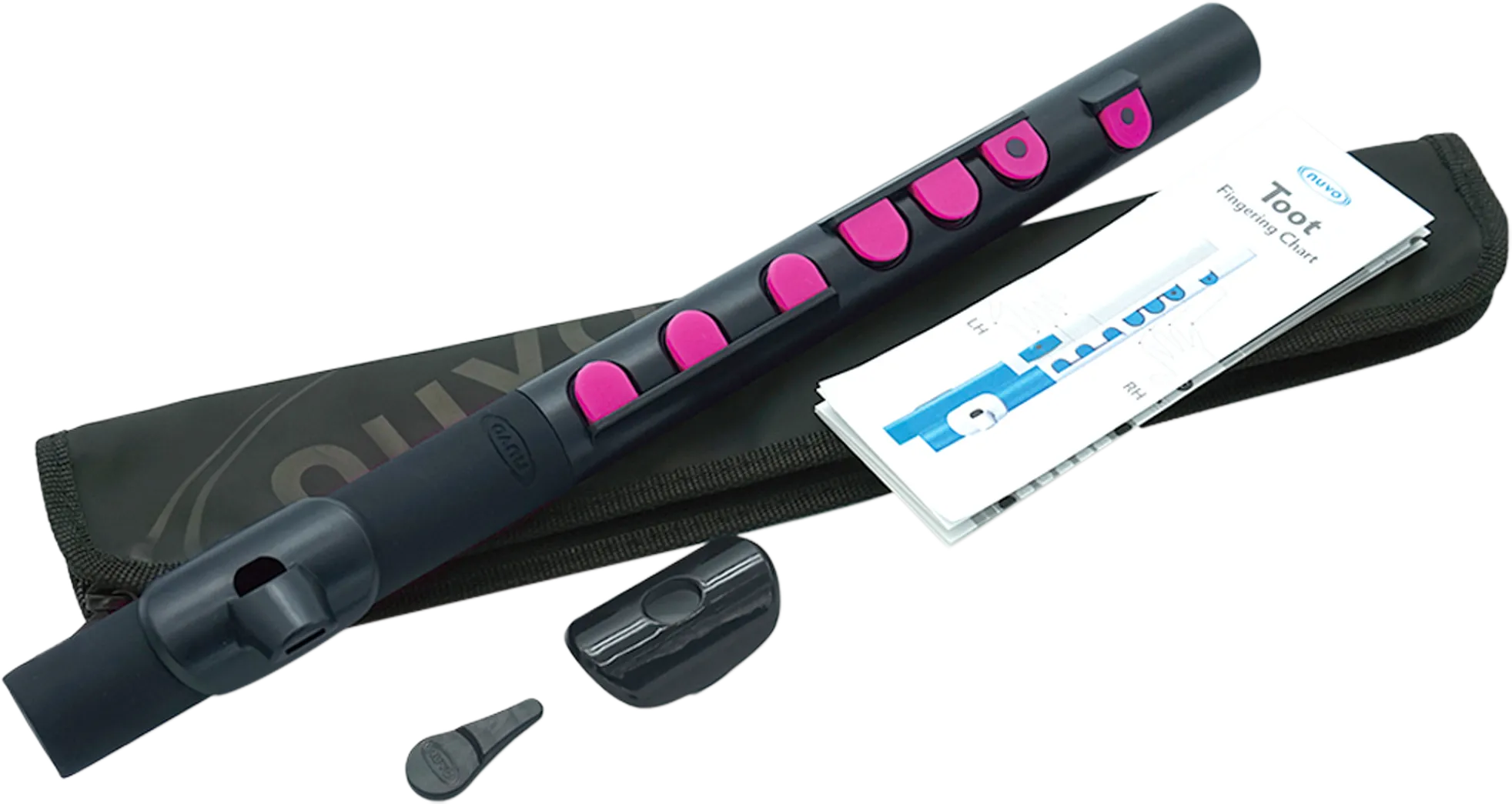 Nuvo TooT black-pink with keys