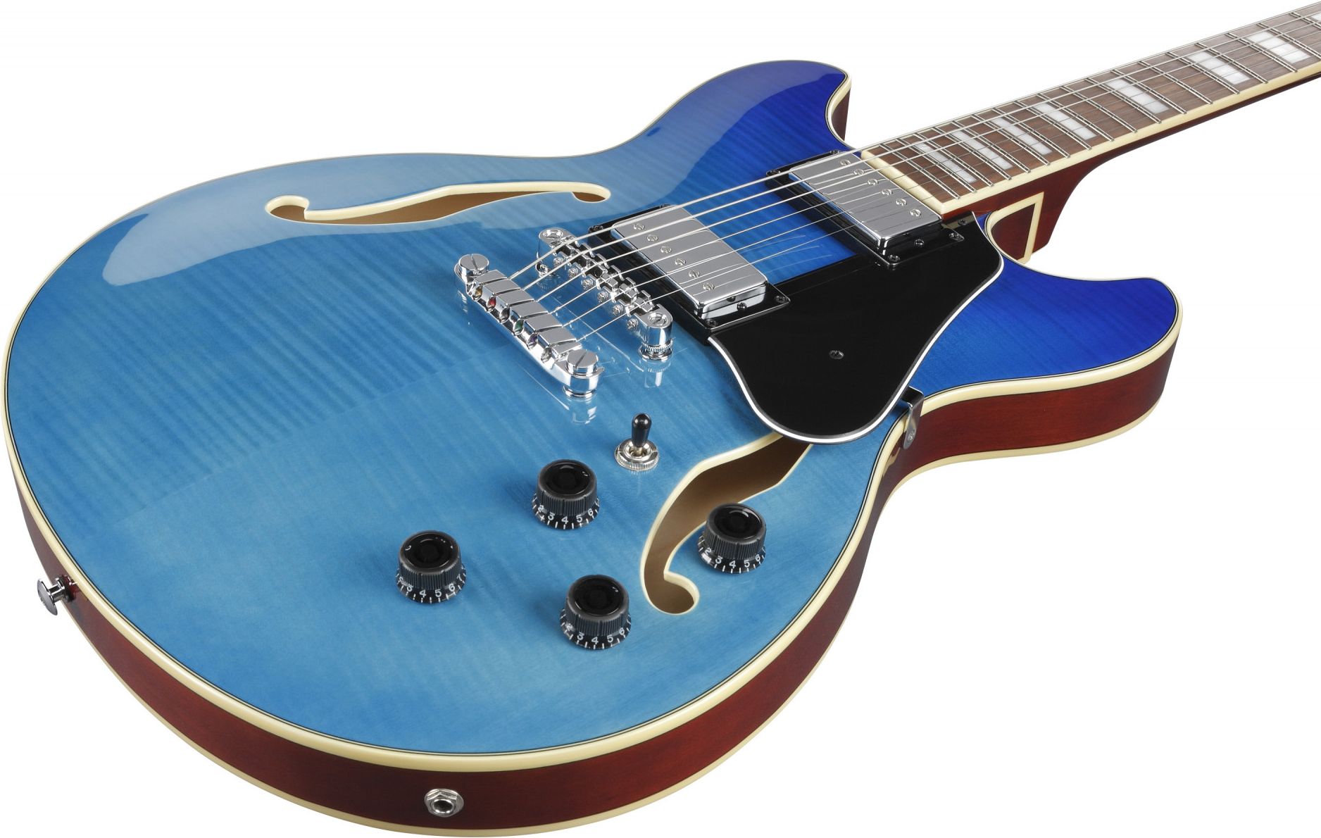 Ibanez AS 73FM-AZG Azure Blue Gradation (Returned) – Bild 3