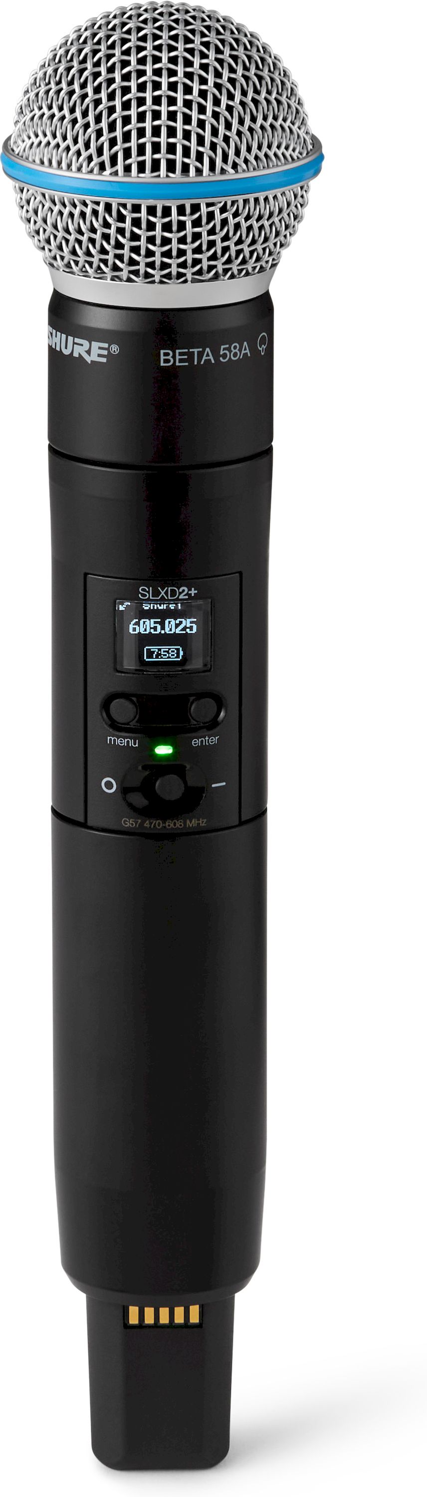 Shure SLXD24D+ Handsendersystem, Beta58A, S50 – Bild 2