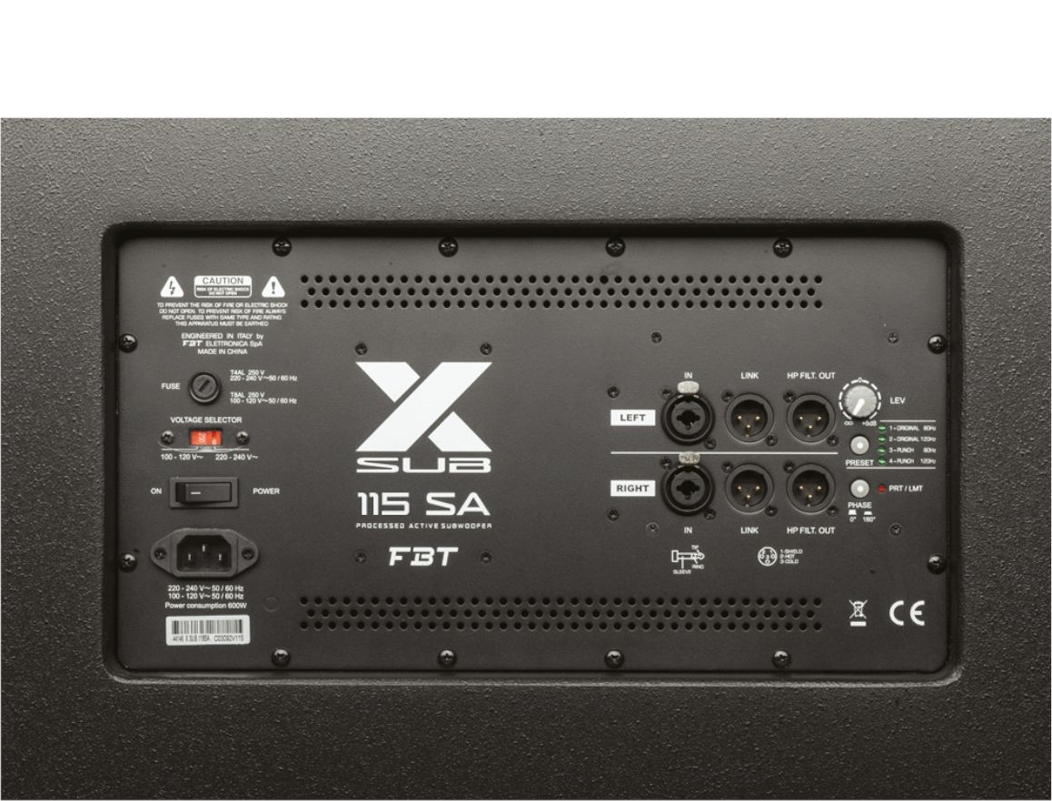 FBT X-SUB 115SA – Bild 4