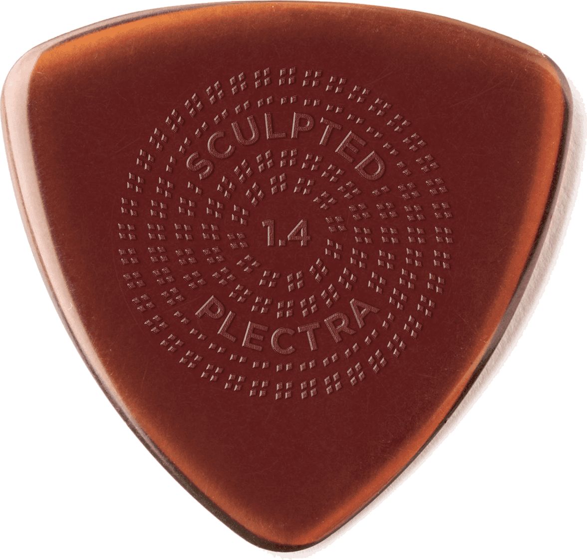 Dunlop Primetone Triangle Plectrum 1.40mm Grip 512R140 – Bild 1