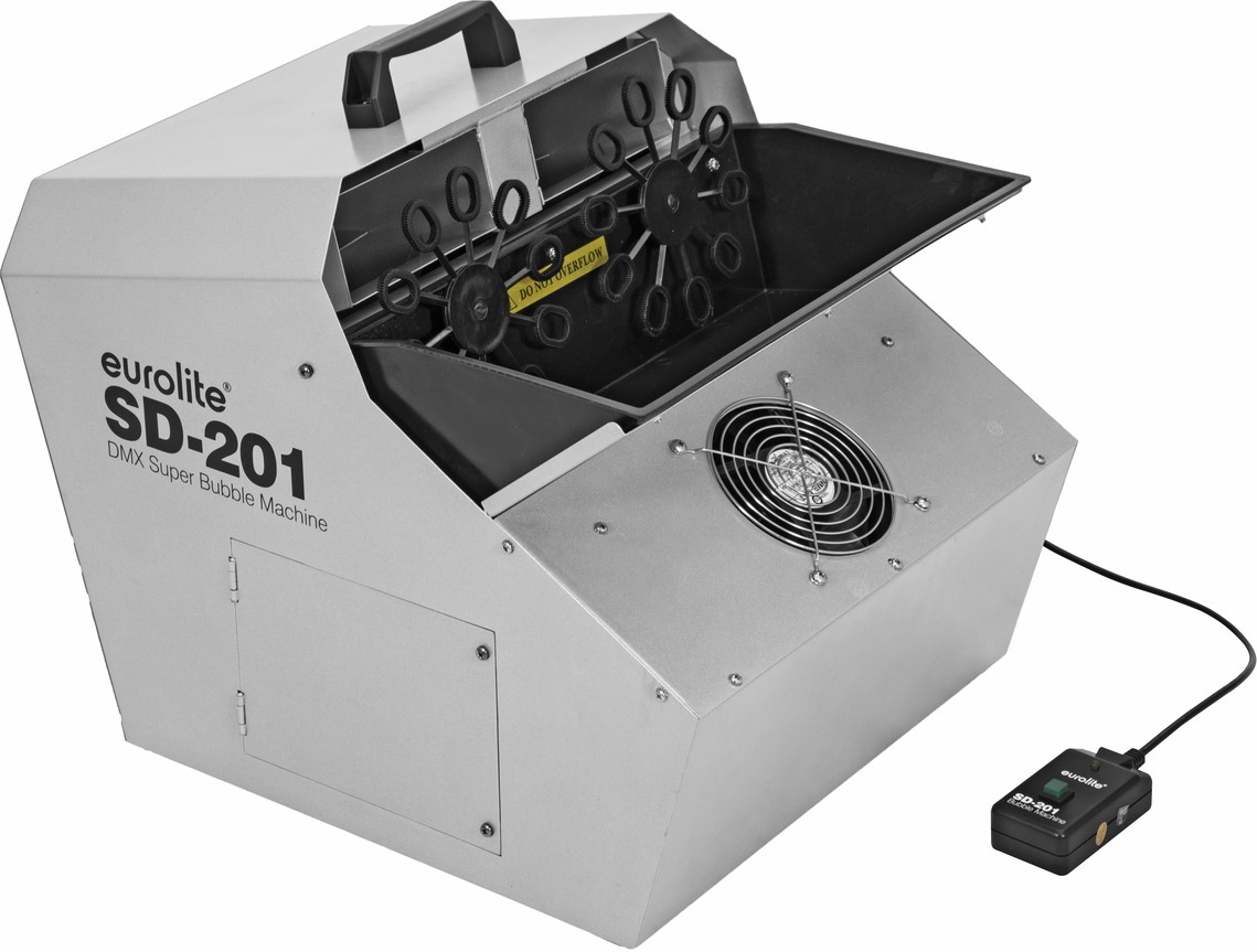 Eurolite SD-201 DMX super bubble machine Eurolite SD-201 DMX super bubble machine