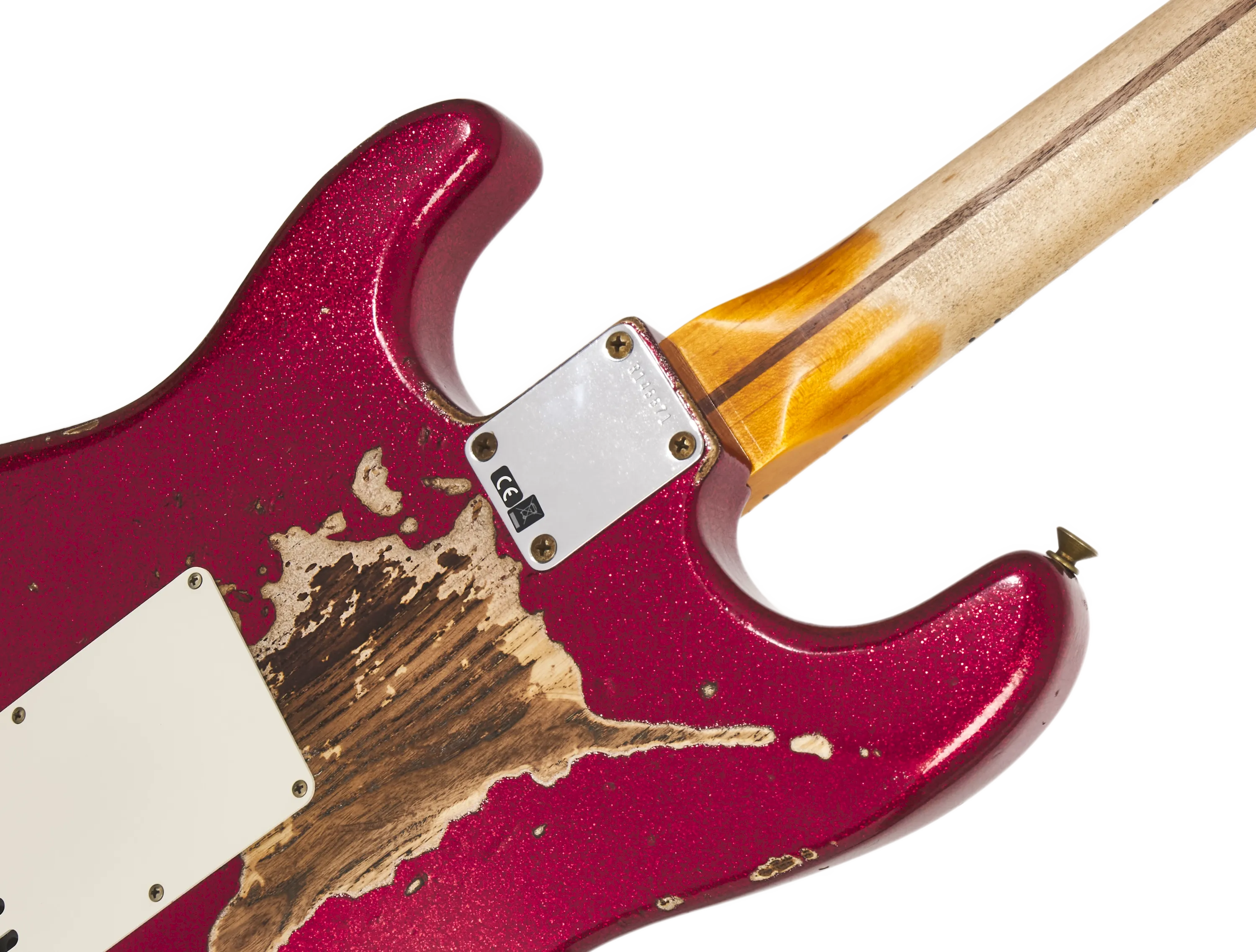 Fender Custom Shop 1957 Stratocaster Heavy Relic Red Sparkle – Bild 4