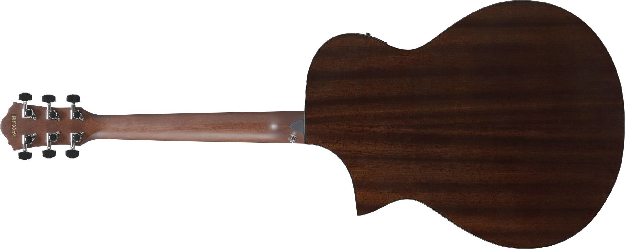 Ibanez AEWC16QA-TKH Transparent Black Sunburst High Gloss – Bild 2