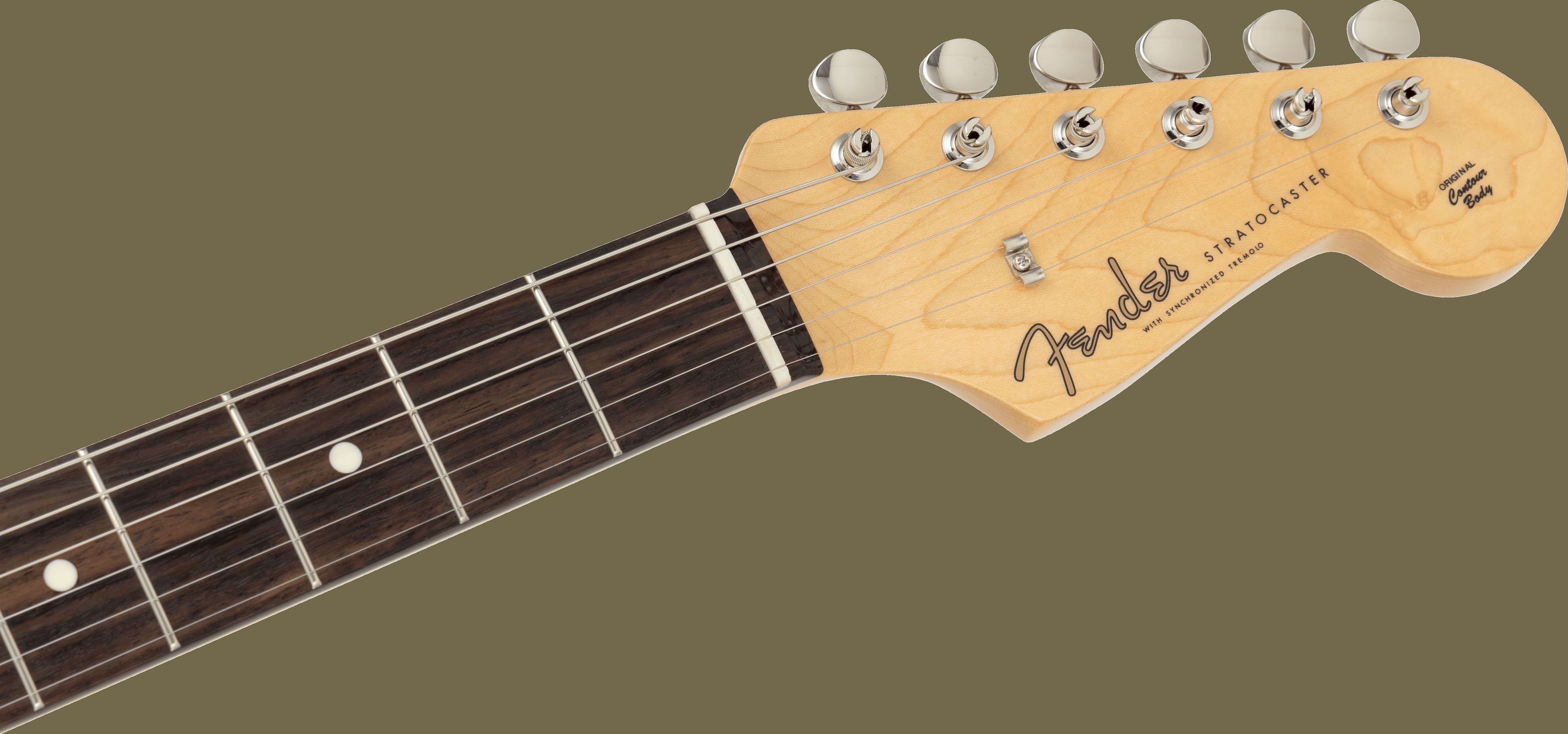 Fender Made in Japan Traditional 2025 Collection 60s Stratocaster Competition 3-Colour Sunburst – Bild 5