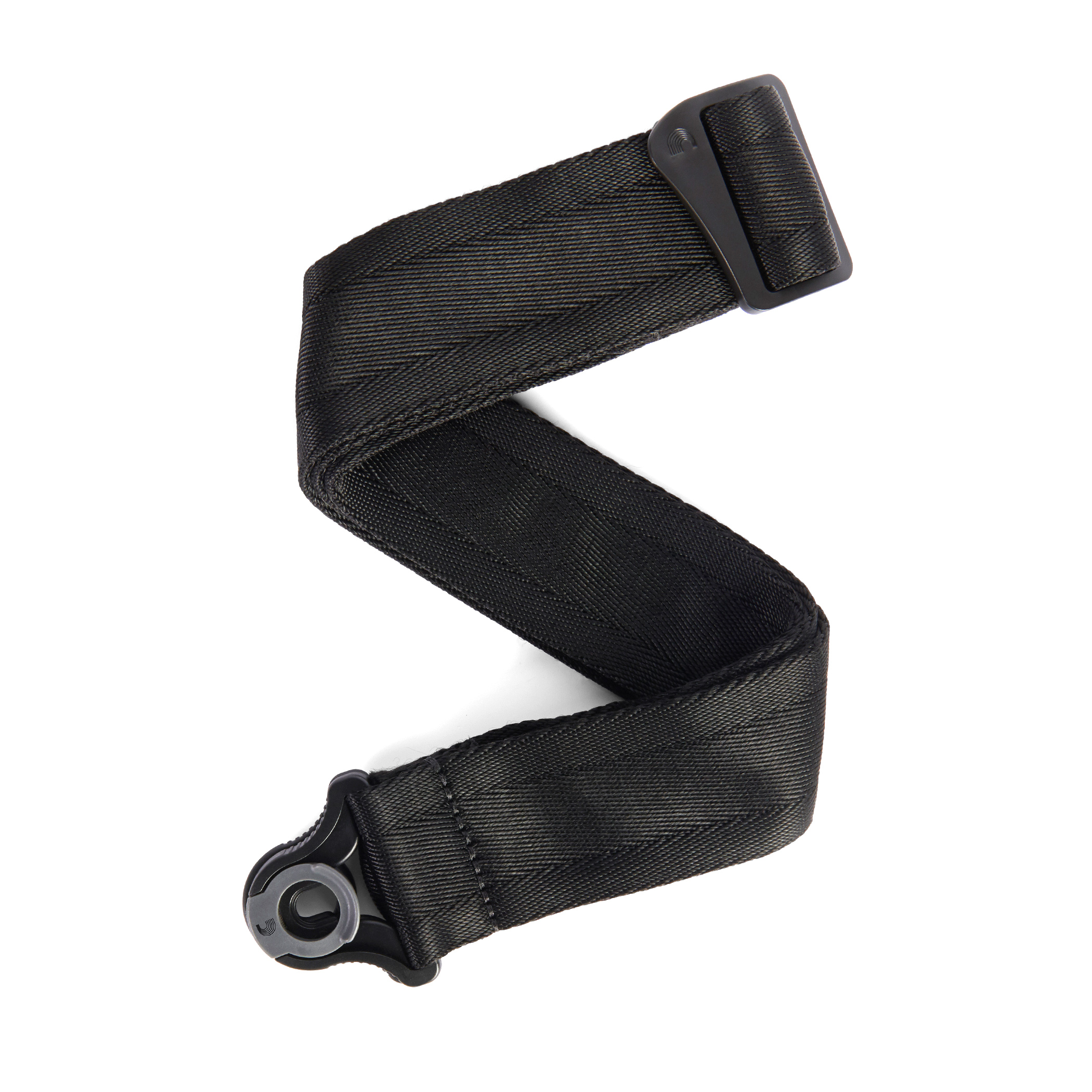 D Addario Auto Lock Guitar Strap Black