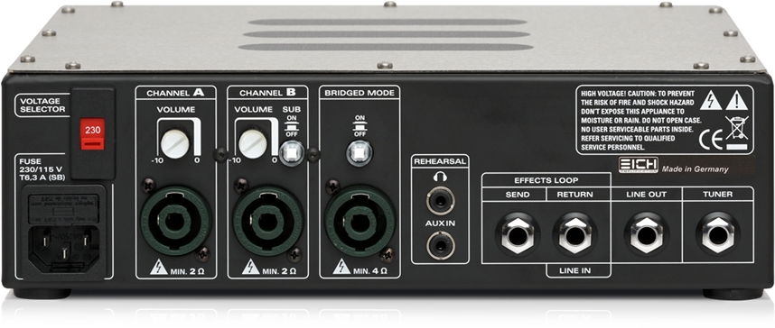 EICH Amplification T-1000 bass top – Bild 3