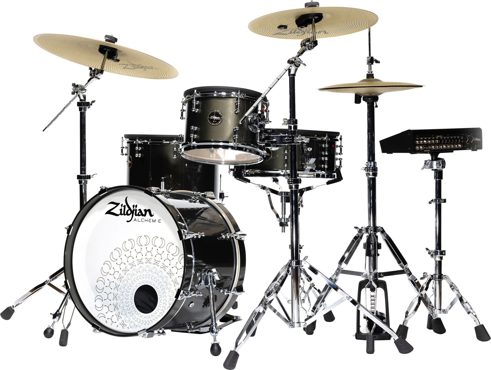 Zildjian ZIZAG Alchem-E Gold - Black Gold Foundry Shimmer Zildjian ZIZAG Alchem-E Gold - Black Gold Foundry Shimmer