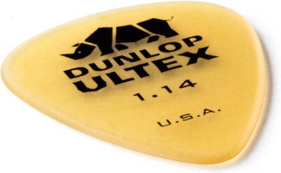 Dunlop Ultex pick 1,14mm yellow 421R114 – Bild 2