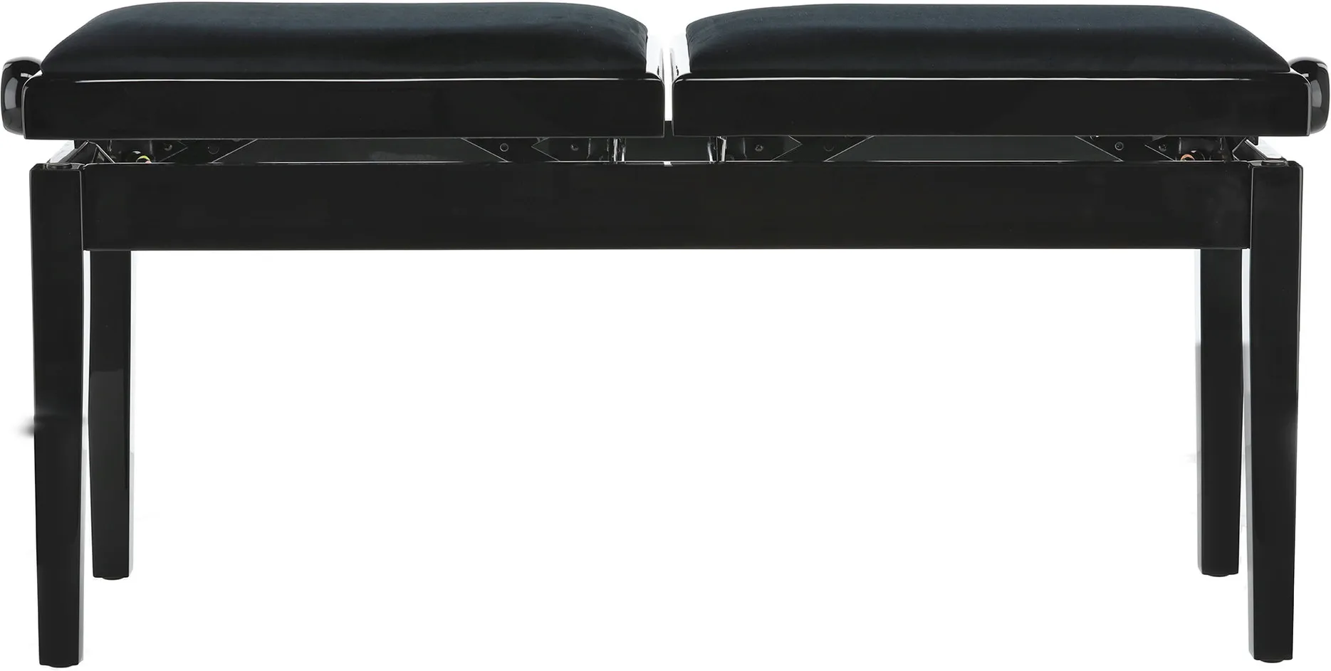 GEWA Pianobank Deluxe Double Schwarz Hochglanz – Bild 3