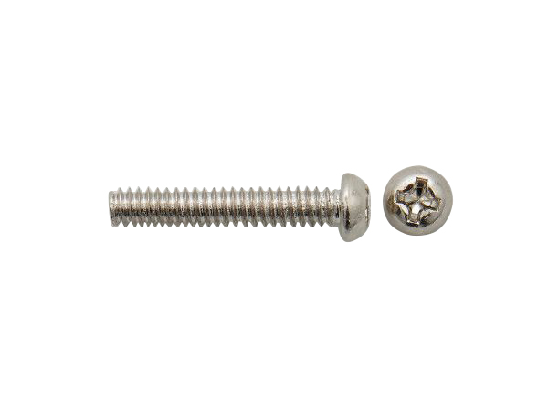 Göldo Schraube ST-Style Pickups Rundkopf US-Gewinde nickel