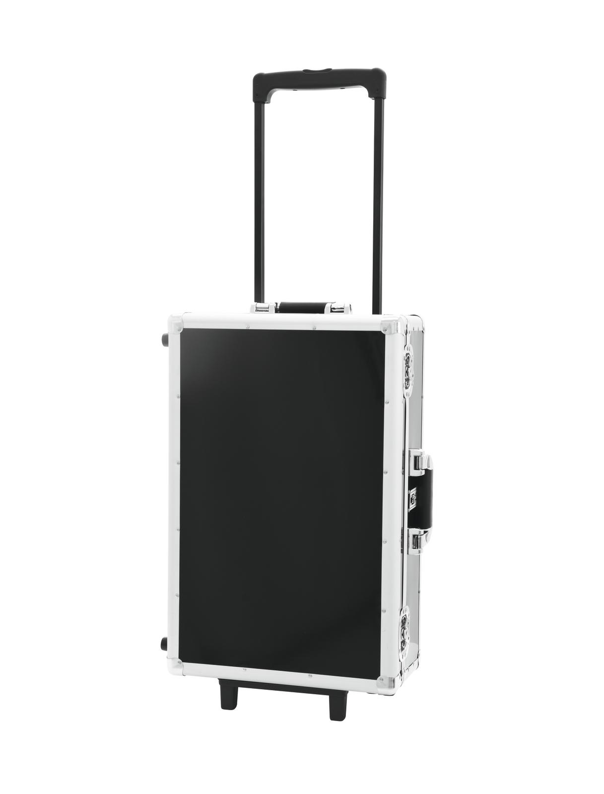 Roadinger CD-Case schwarz 120 CDs mit Trolley