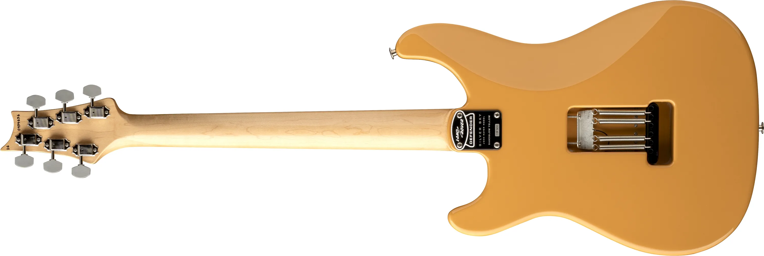 PRS John Mayer Silver Sky Defender Sandglow Yellow – Bild 2