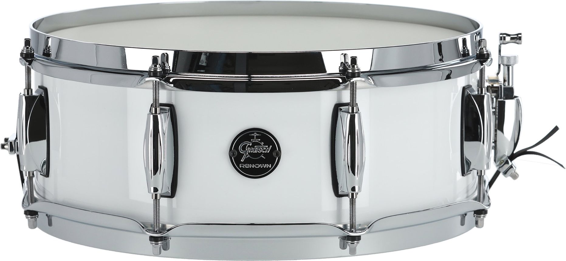 Gretsch GR805.630 Renown Snare Drum - Piano White (14x5") – Bild 1