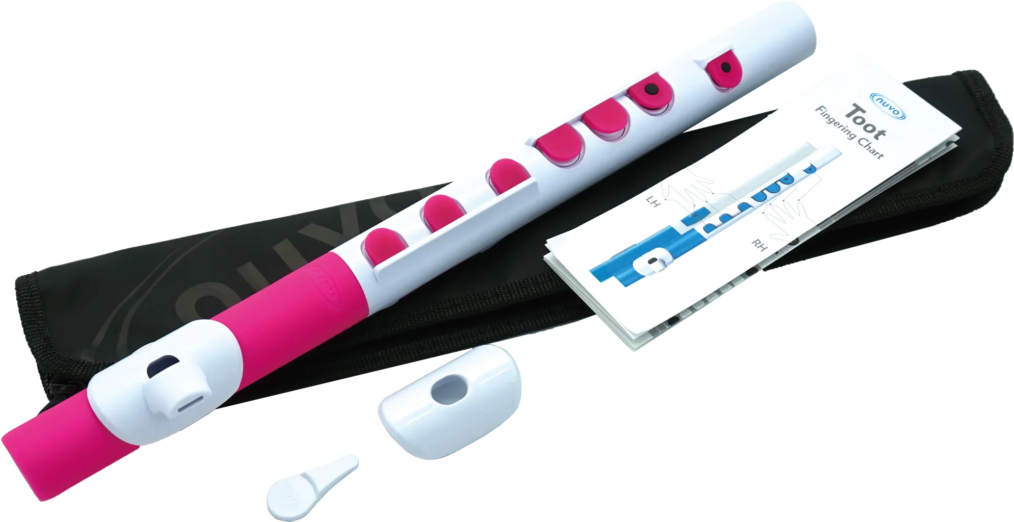 Nuvo TooT white-pink with keys
