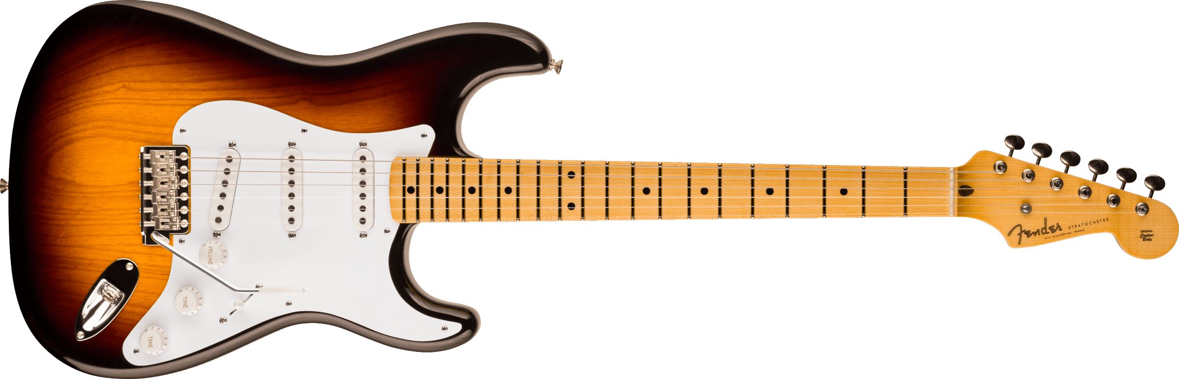 Fender Custom Shop 1954 Limited Edition 70th Anniversary Stratocaster Time Capsule Package Wide-Fade 2-Color Sunburst