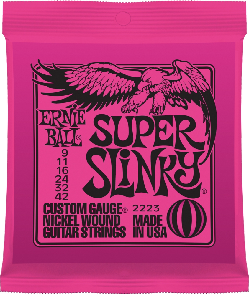 Ernie Ball Super Slinky 009-042 EB 2223 Ernie Ball Super Slinky 009-042 EB 2223