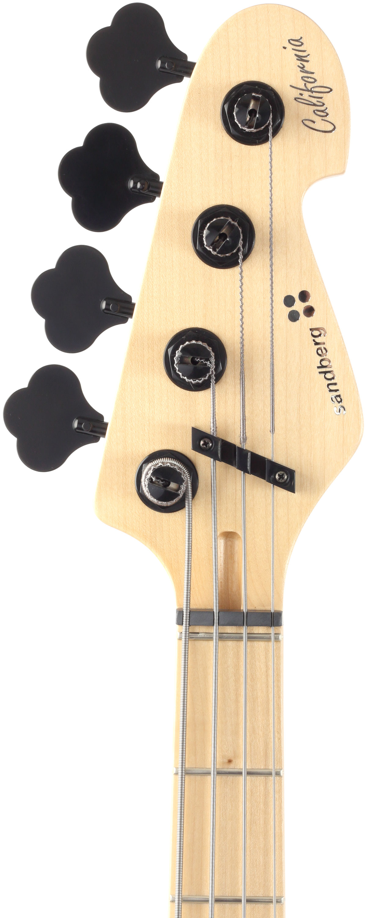 Sandberg California II SL Paulownia TT-4 3-TSB Maple Neck Black HW – Bild 5