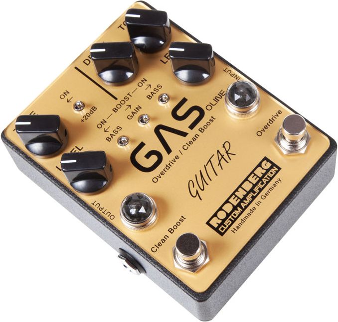Rodenberg GAS Overdrive/Clean Boost Pedal