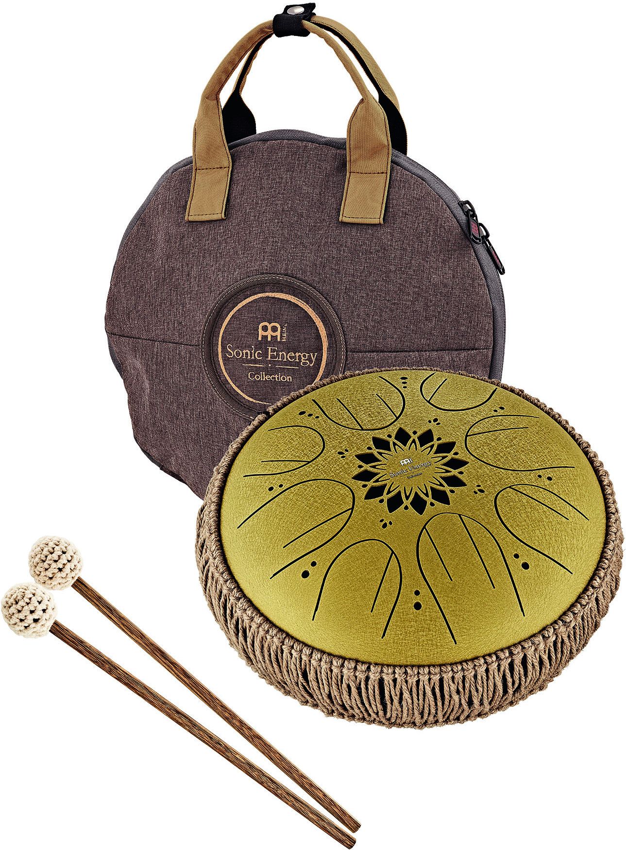Meinl MOSTD3G Medium Octave Steel Tongue Drum Gold C Dur