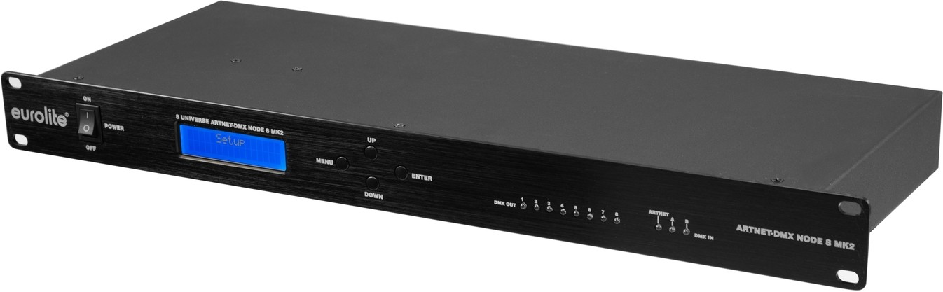 EUROLITE Art-Net-DMX Node 8 MK2 – Bild 2