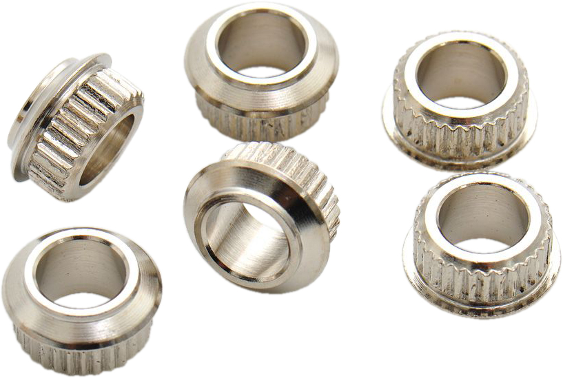 Göldo Mechanik Adapterhülsen Nickel 8,5mm auf 10mm 6er Set