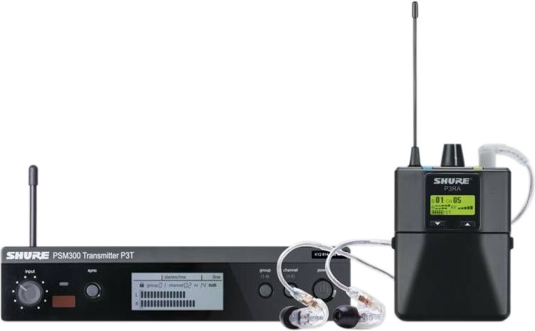 Shure PSM300 Premium In-Ear Mon. System+SE215 K3E Shure PSM300 Premium In-Ear Mon. System+SE215 K3E