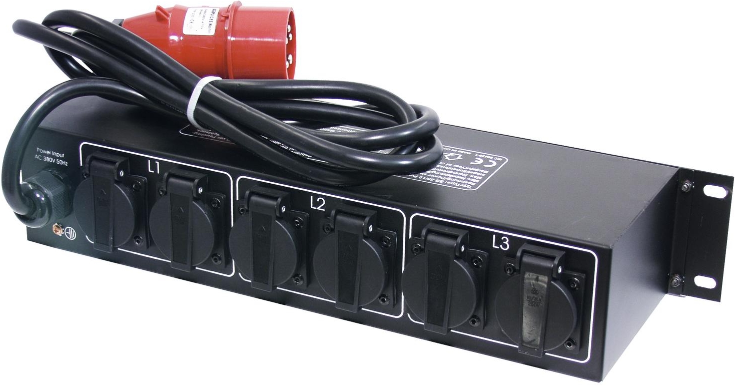 Eurolite SB-65/19 CEE power distributor 19 – Bild 3