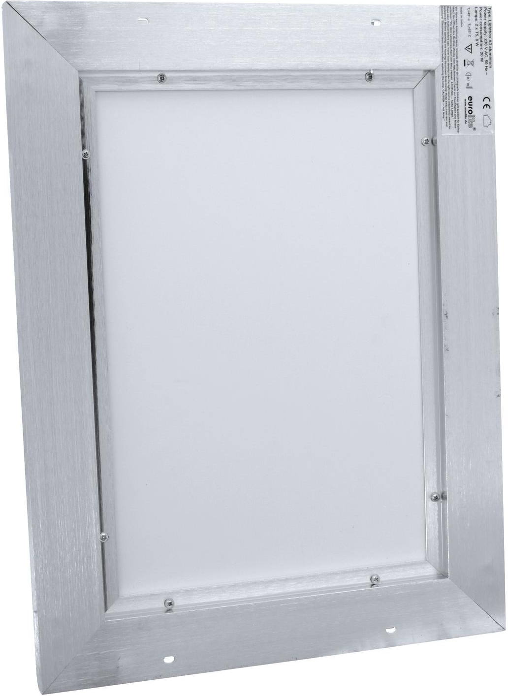 Eurolite Reklamewand A3 beleuchtet aluminium