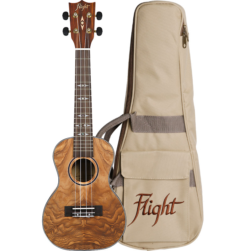 Flight DUC 410 QA Concert Ukulele inkl. Bag – Bild 3