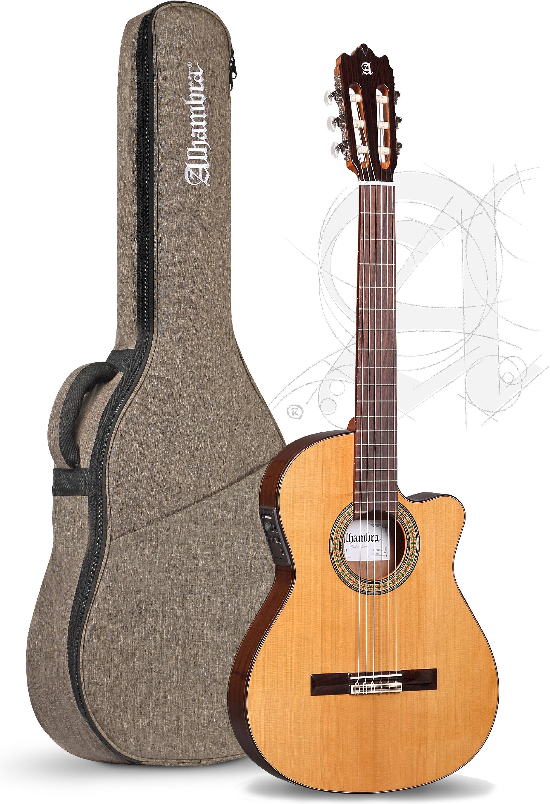 Alhambra 3C CT E1 Thinline inkl. Tasche – Bild 5