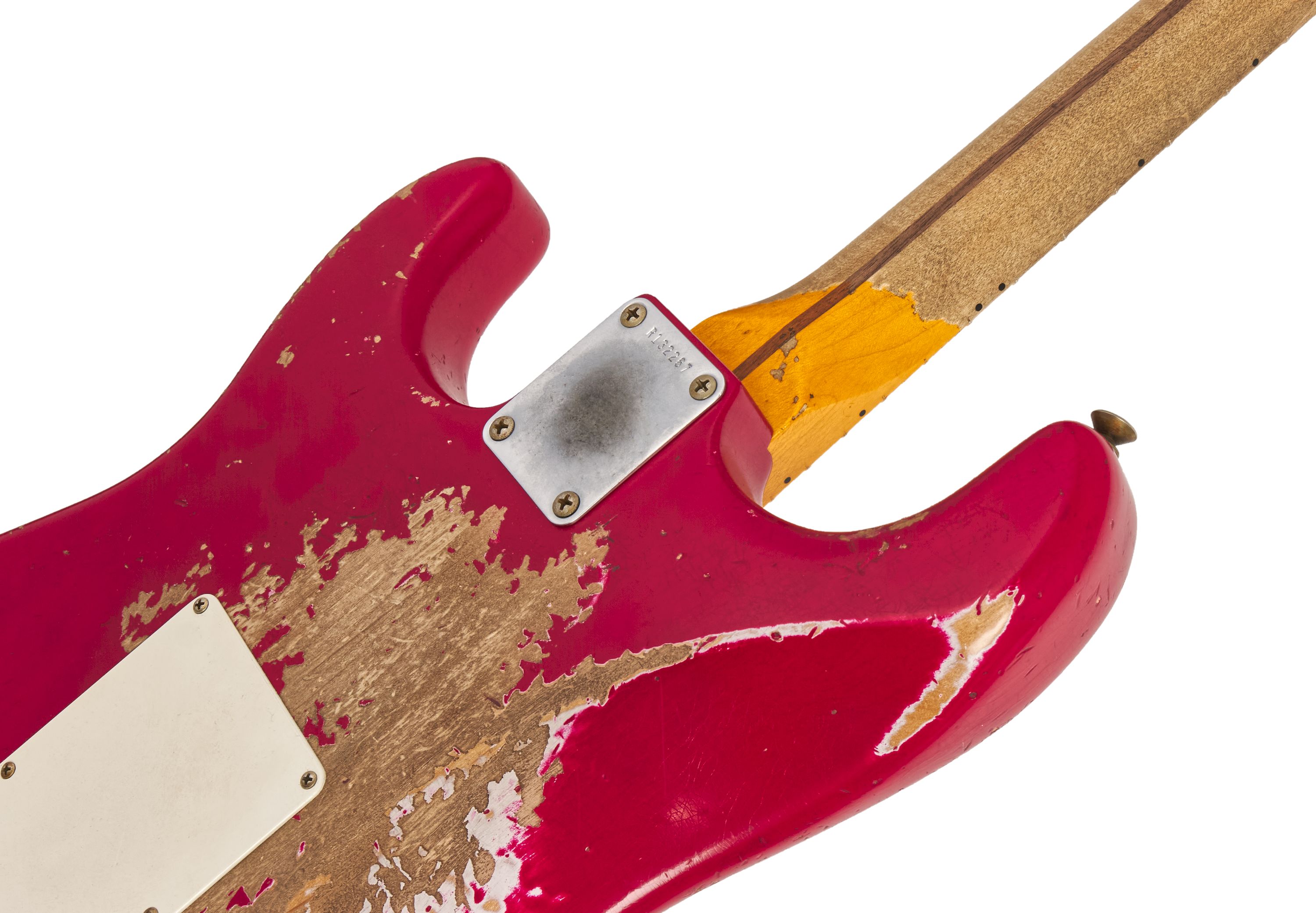 Fender Custom Shop 1957 Stratocaster Ultimate Relic Torino Red, Masterbuilt by Kyle McMillin – Bild 4