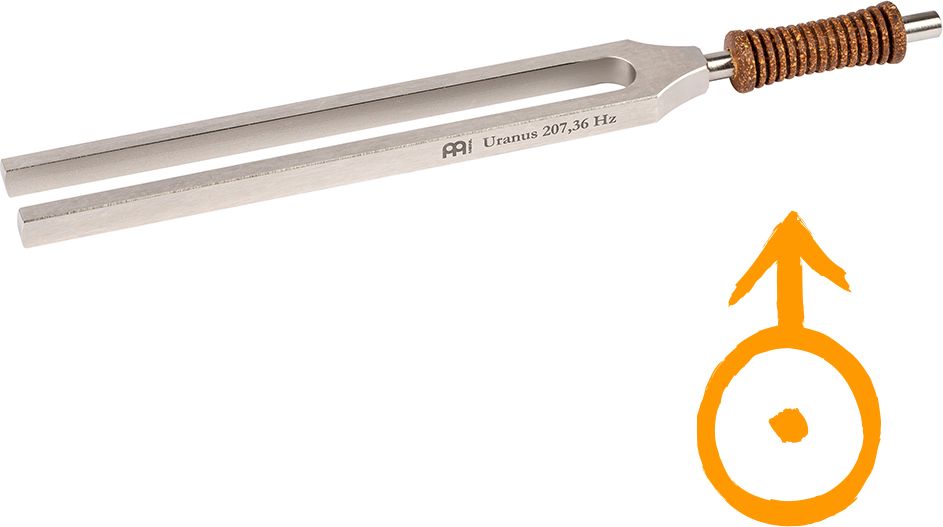 Meinl Sonic Energy TTF-U Therapie Stimmgabel - Uranus 207.36Hz – Bild 3
