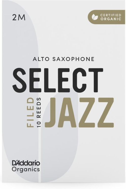 DAddario Woodwinds Organic Sel. Jazz Filed ALT 2M