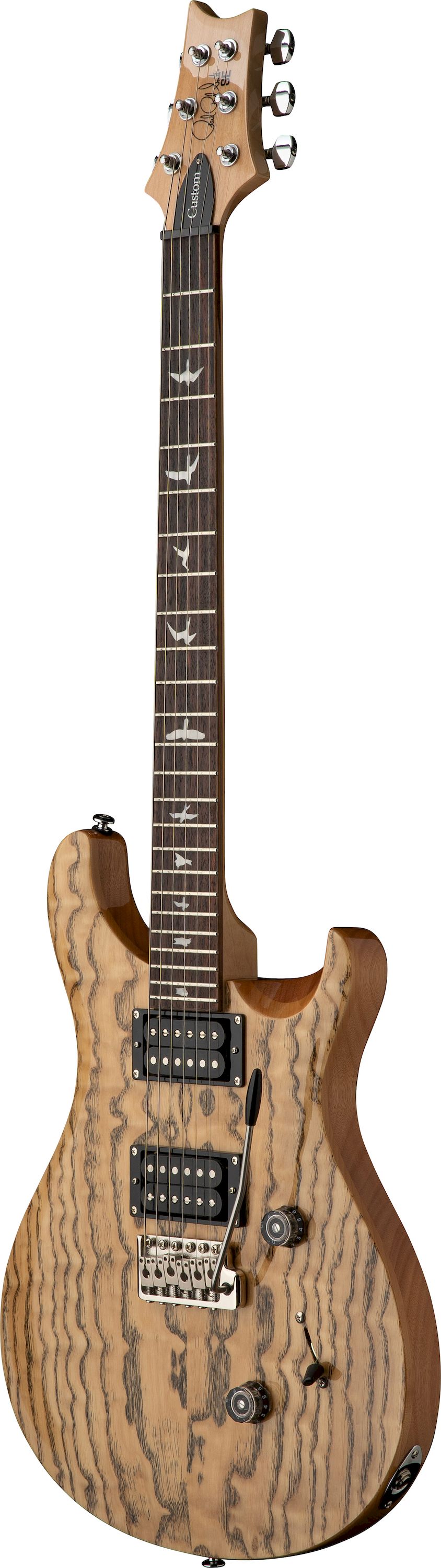 PRS SE Exotic Custom 24 Swamp Ash Burl Natural