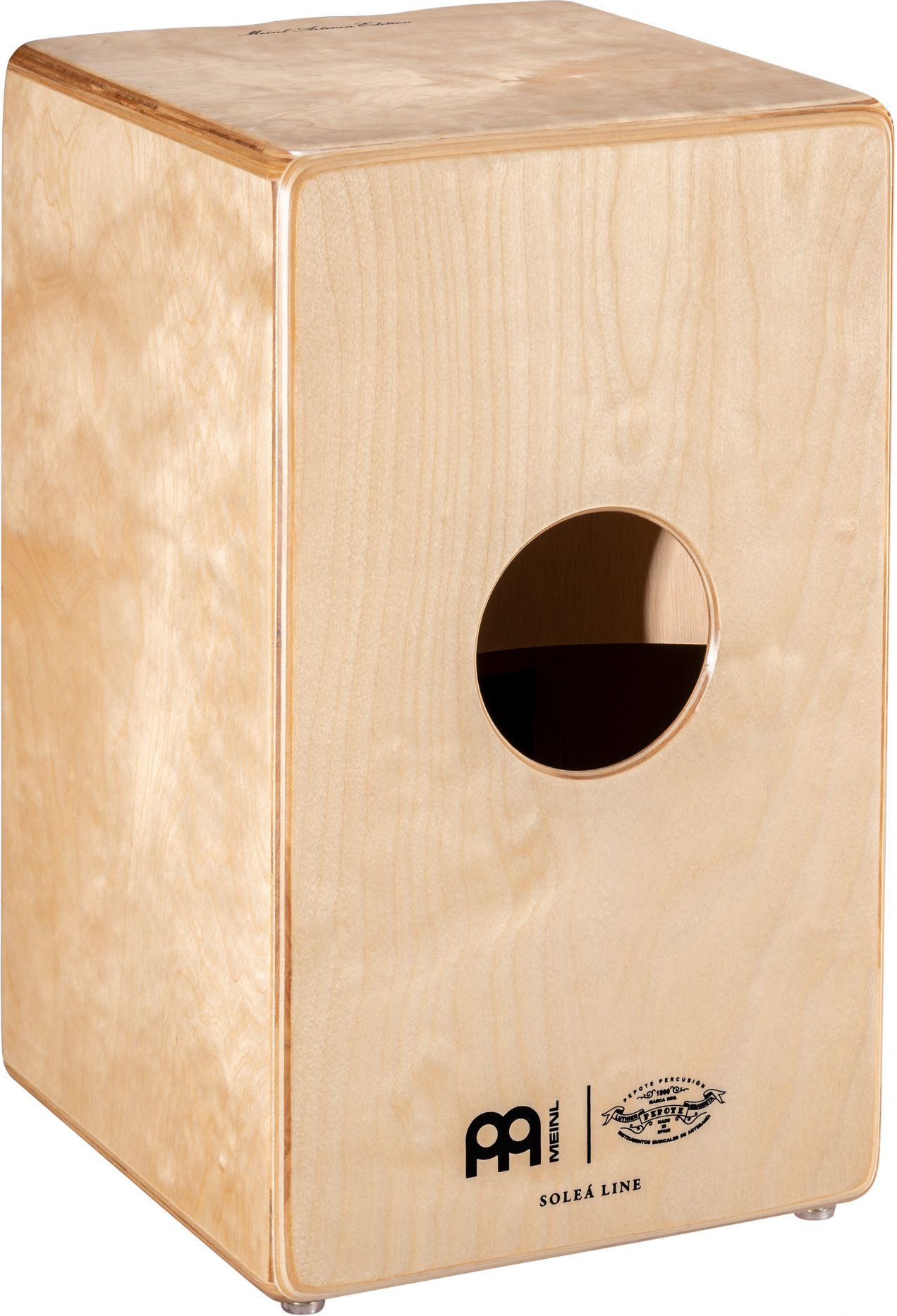 Meinl AESLRB Artisan Edition Cajon Soleà Line Dark Red Burst - Showroom Modell