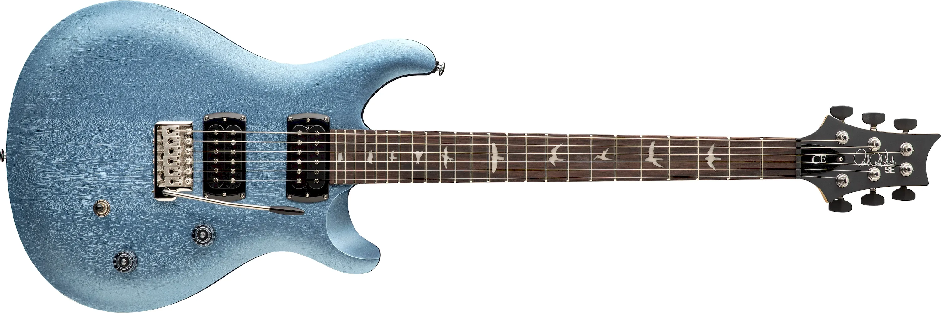 PRS SE CE 24 Standard Satin Ice Blue Metallic