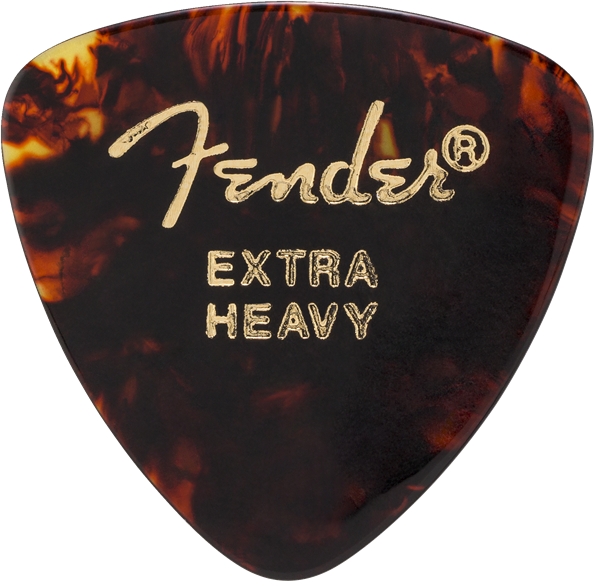 Fender Plektrum Triangle 346 extra heavy shell