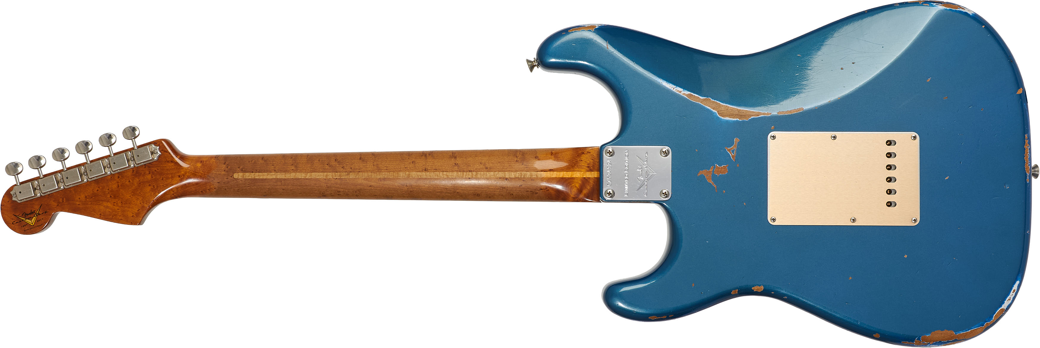 Fender Custom Shop 1956 Strat Relic ROASTED Aged Lake Placid Blue 30th Anniversary (gebraucht) – Bild 2