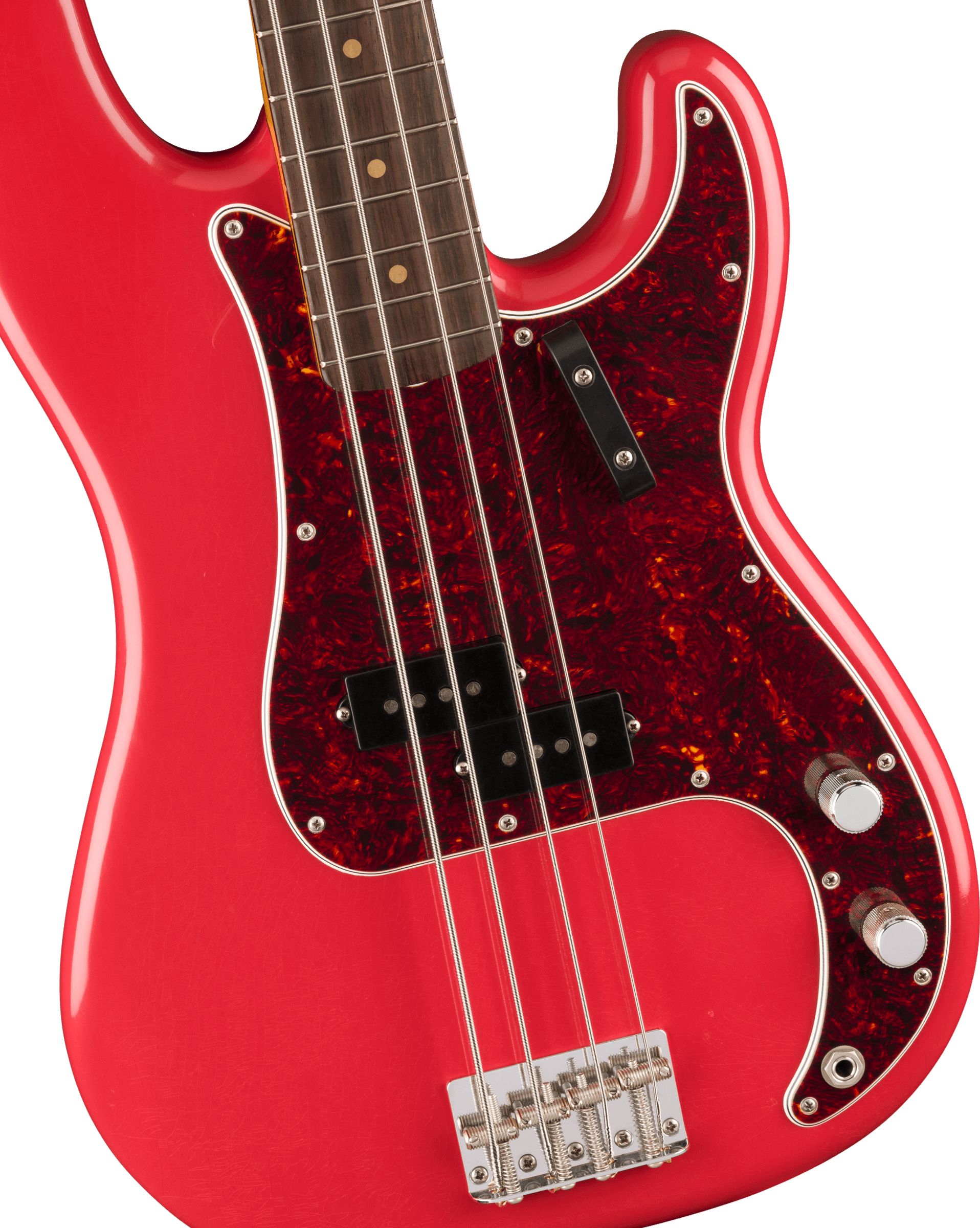 Fender Vintera II Road Worn 60s Precision Bass Fiesta Red – Bild 4