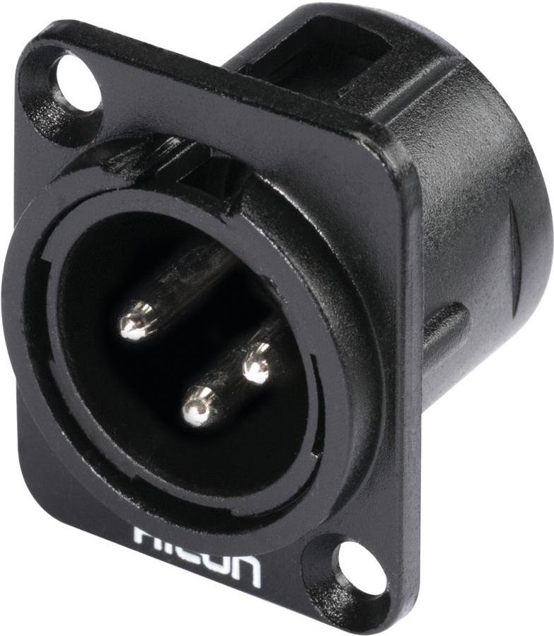 HICON HI-X3DM-M XLR Einbaustecker
