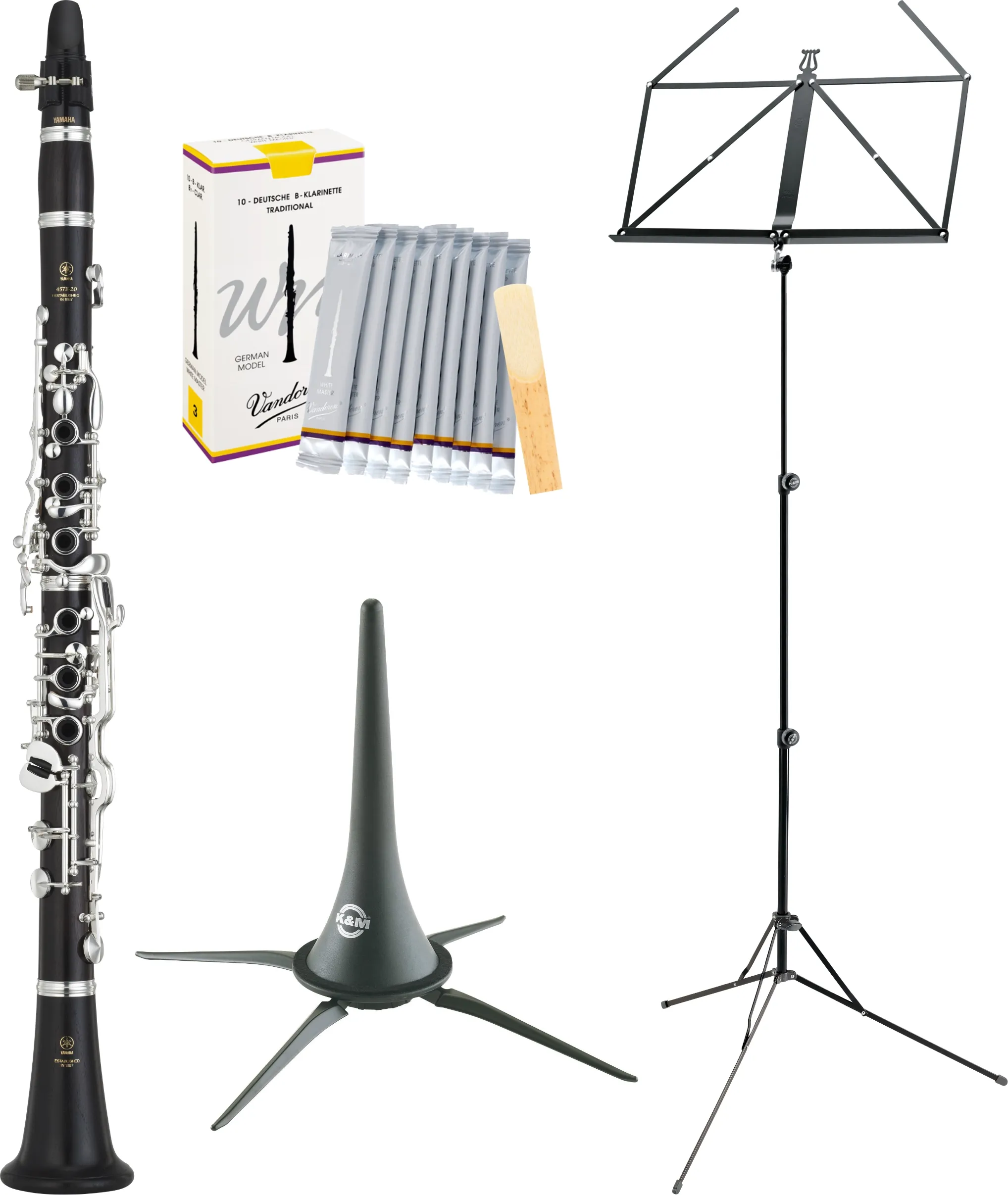 Yamaha YCL-457II-20    Klarinette Starterset